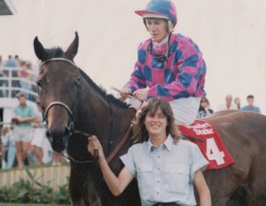 Winfield Stakes. Nat & Steven Miller with AA.